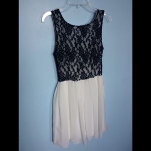 B. Darlin lace and chiffon dress